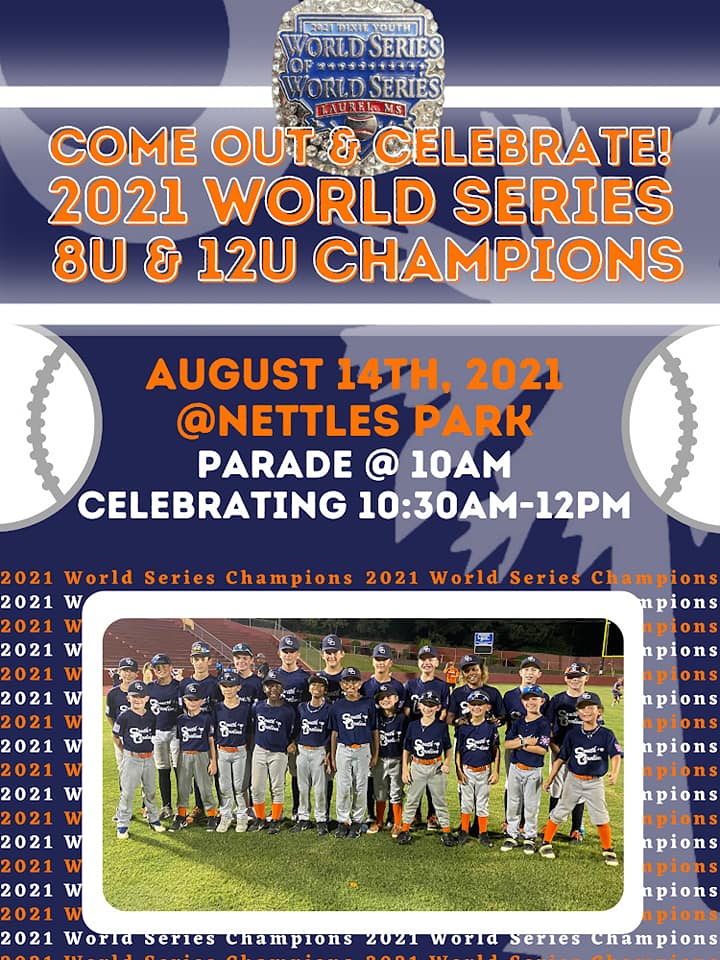 championship parade August 14, 2021
